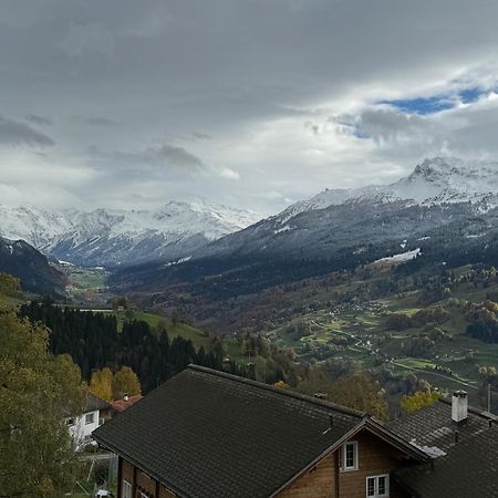Attic In The Alps Daire Luzein Dış mekan fotoğraf