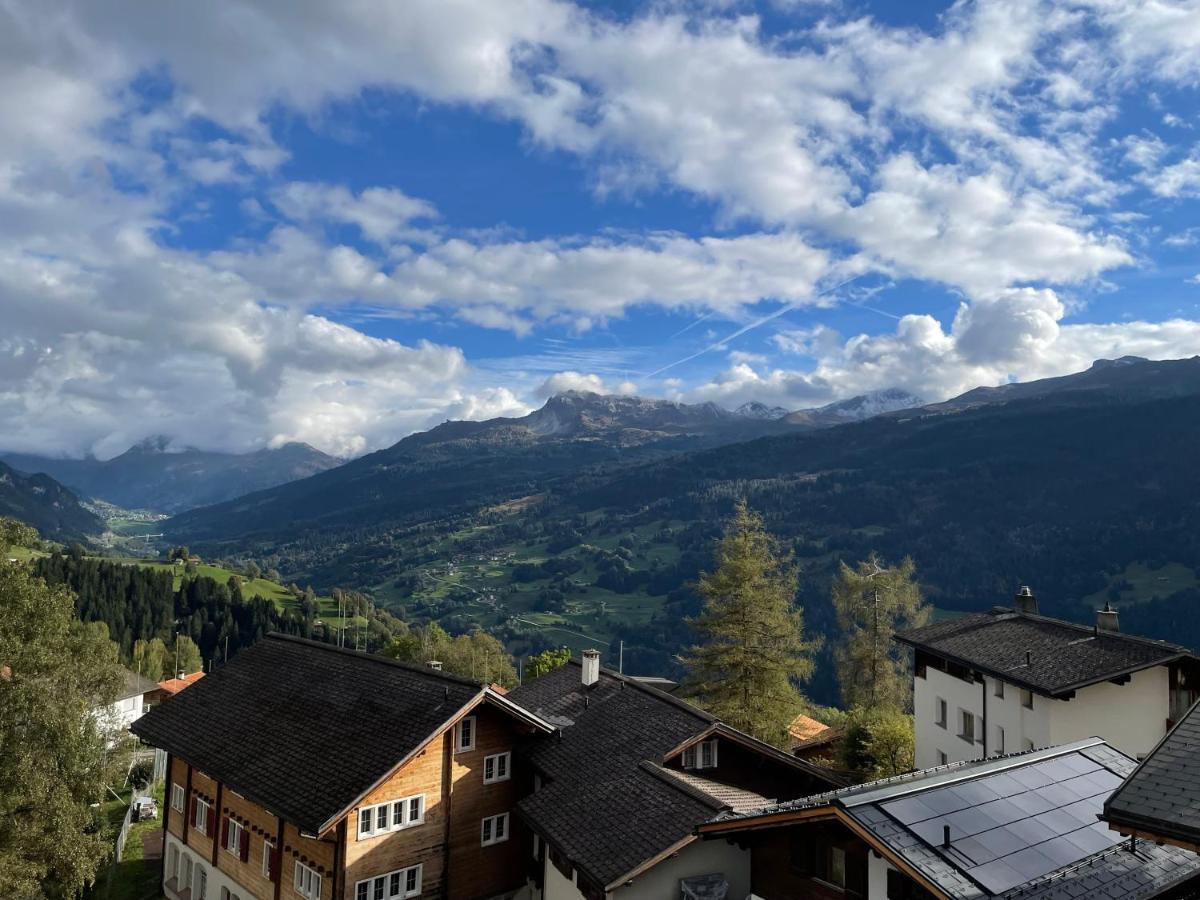 Attic In The Alps Daire Luzein Dış mekan fotoğraf