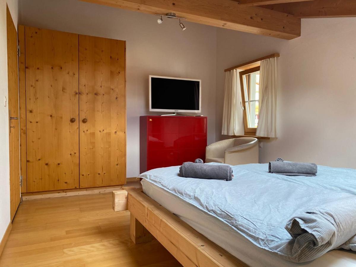 Attic In The Alps Daire Luzein Dış mekan fotoğraf