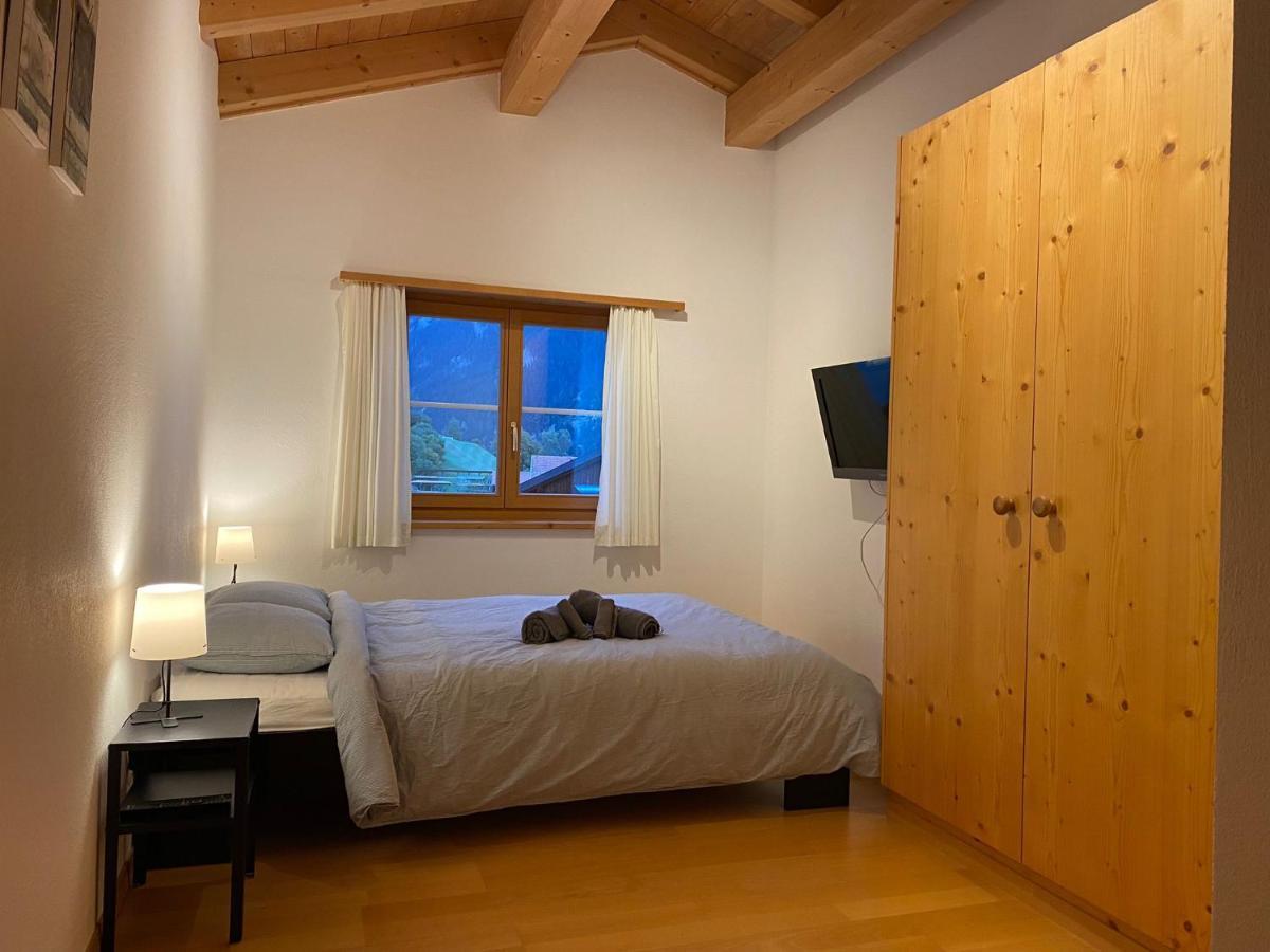 Attic In The Alps Daire Luzein Dış mekan fotoğraf