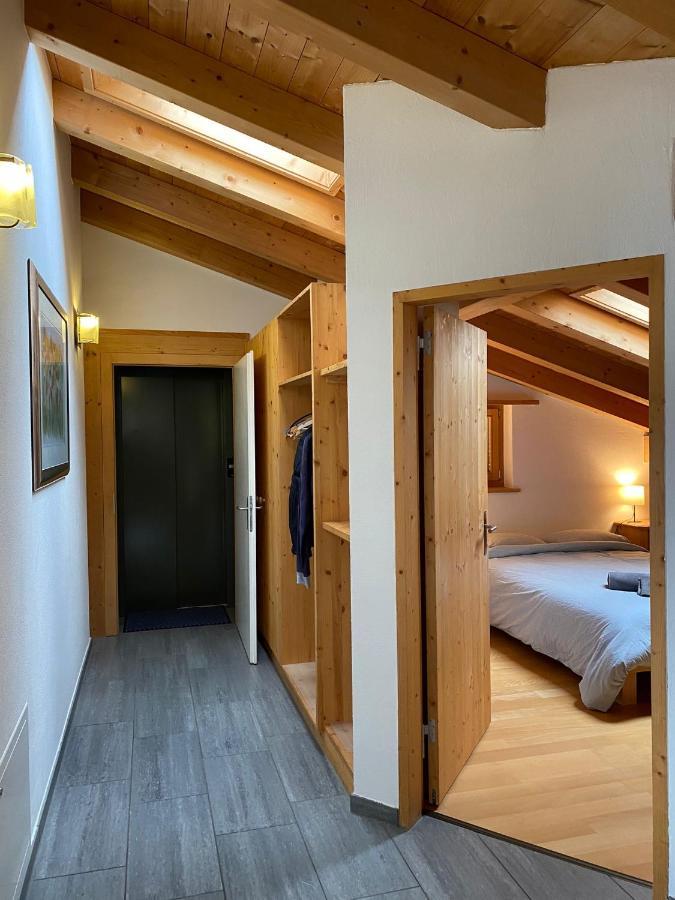 Attic In The Alps Daire Luzein Dış mekan fotoğraf