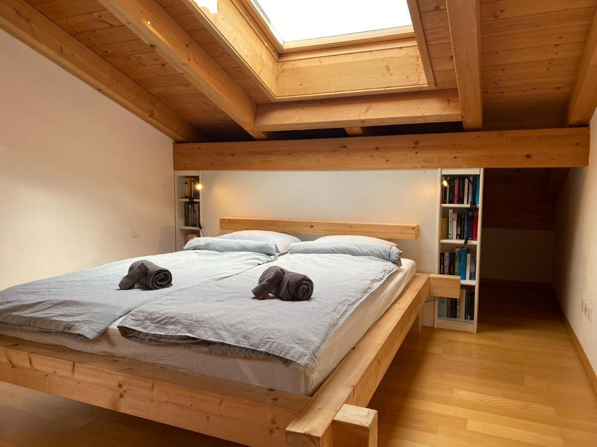 Attic In The Alps Daire Luzein Dış mekan fotoğraf